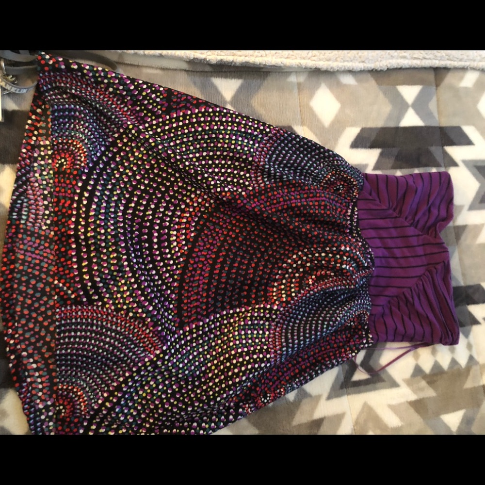 Colorful Roxy dress in size XS